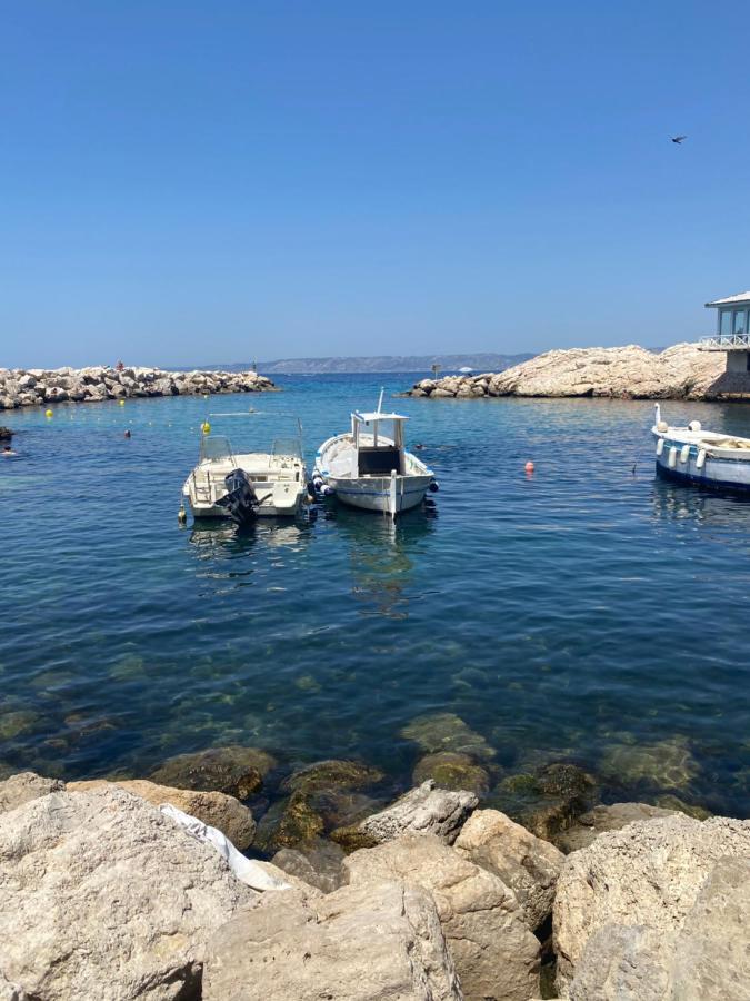 Апартаменты Le Cabanon Du Vallon Des Auffes Марсель Экстерьер фото